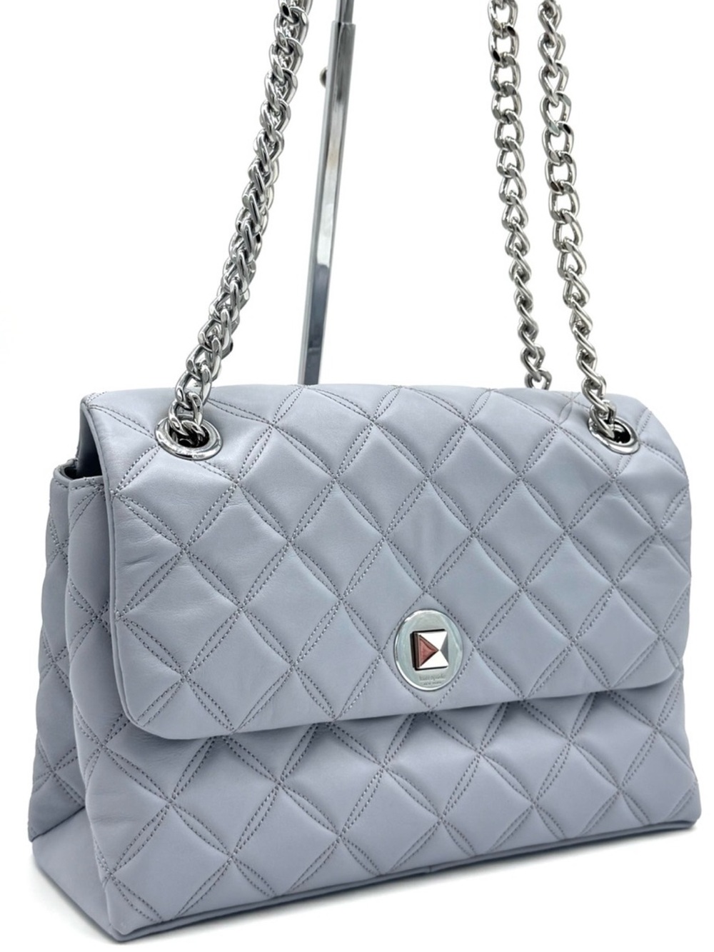 Kate Spade Natalia Medium Flap Shoulder Bag Midnight Blue